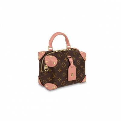 LOUIS VUITTON PETITE MALLE SOUPLE HANDBAG M45531 (20*14*7.5cm)